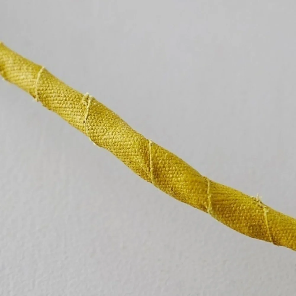Anthropologie Canvas Yellow  Anthurium Leaf
